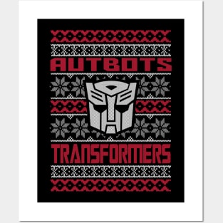 Transformers Gen 1 Autobots - Ugly Christmas sweater Posters and Art